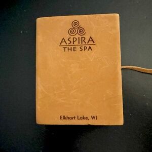 Rustico Leather Journal from Aspira: The Spa Elkhart - Never used